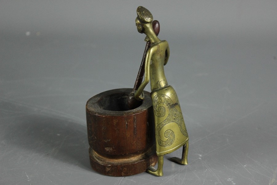 An Ashanti Bronze Figurine - Image 3 of 3