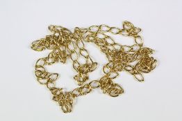 An 18ct Yellow Gold Chain, approx 25.8 gms.