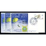 Airey Neave autographed on RAF Escaping Society single value Official FDC,