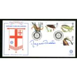 2001 Pondlife Rotary Club of London Official FDC signed by Margaret Thatcher. Printed address, fine.