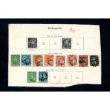 1860-1927 M or U range on stockcards with many better values incl.