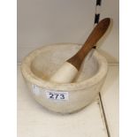 A PESTLE AND MORTAR