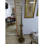 GILTWOOD LAMP STAND