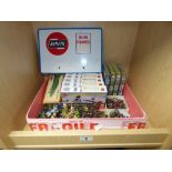 AIRFIX BOXED SOLDIERS, AIRFIX SIGN AND OTHERS