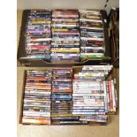 A LARGE QUANTITY OF DVD'S