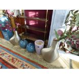 COLLECTION OF MODERN VASES