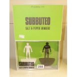 SUBBETEO BOXED SALT AND PEPPER GRINDERS