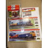 HORNBY ELECTRIC TRAIN SETS - THE ANGLICAN, MIDNIGHT FREIGHT AND ACCESSORIES
