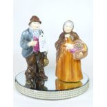 2 EARLY COALPORT FIGURES 17 CMS