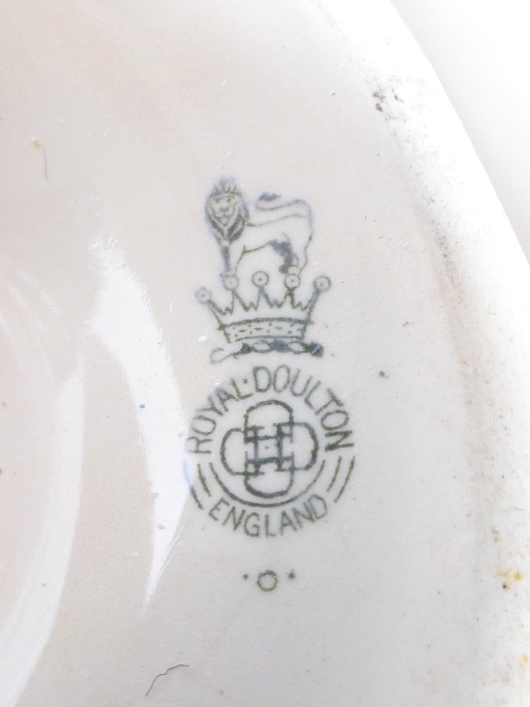 DOULTON COMPORT WITH COACHING SCENE AND TWO OTHER DOULTON BOWLS - Image 3 of 7