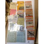 COLLECTION OF EPHEMRA INCLUDING NATIONAL REGISTRATION CARDS AND WW2 RELATED ITEMS