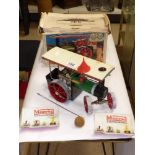 MAMOD STEAM TRACTOR WITH BOX AND ACCESSORIES
