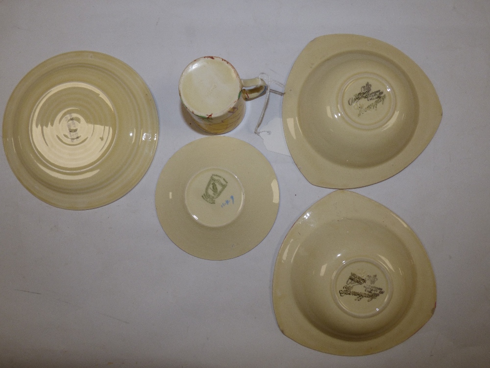 A QUANTITY OF ART DECO CERAMICS INCLUDING SOME CLARICE CLIFF AND OTHER ROYAL STAFFORDSHIRE - Image 7 of 7