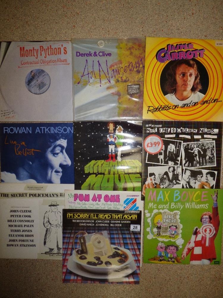 A QUANTITY OF COMEDY VINYL LPS INCLUDING DEREK AND CLIVE AD NAUSEUM AND THE SECRET POLICEMAN'S BALL - Image 2 of 2