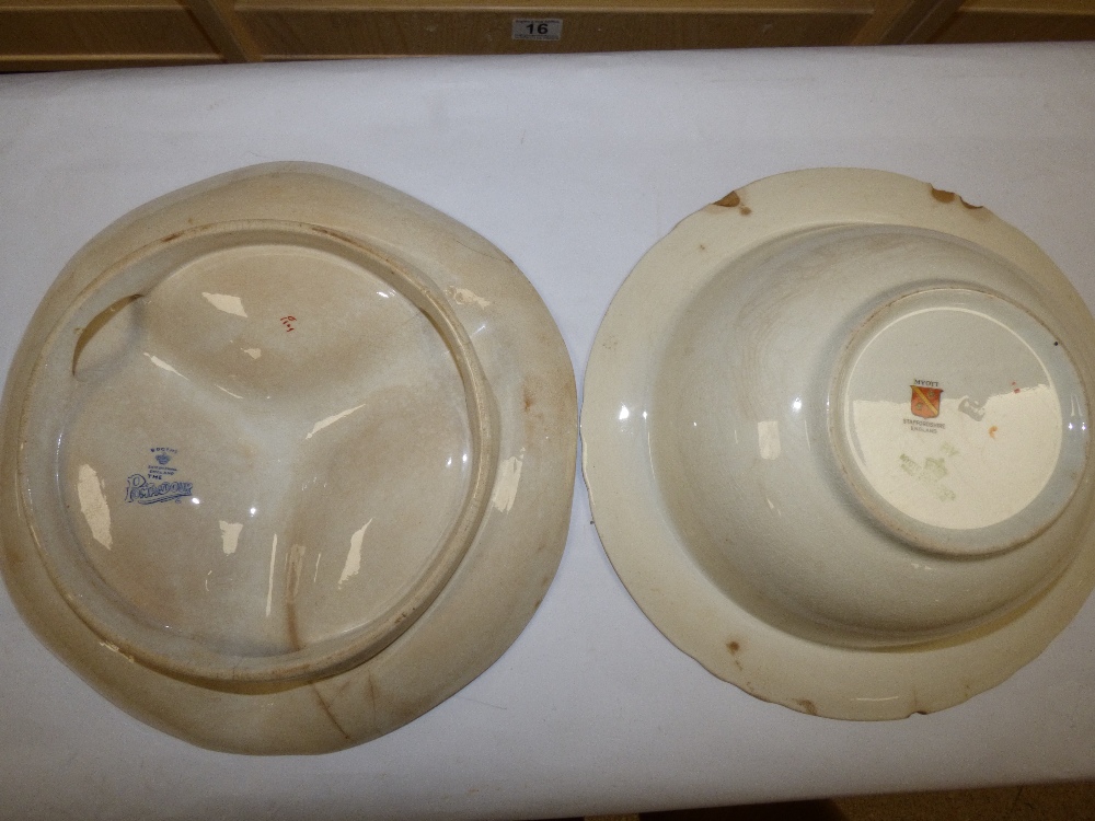 A QUANTITY OF BOOTHS DINNER WARE TOGTHER WITH A MYOTT TUREEN A/F - Image 2 of 5