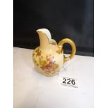 ROYAL WORCESTER PORCELAIN CREAM JUG 29115 10.5 CMS