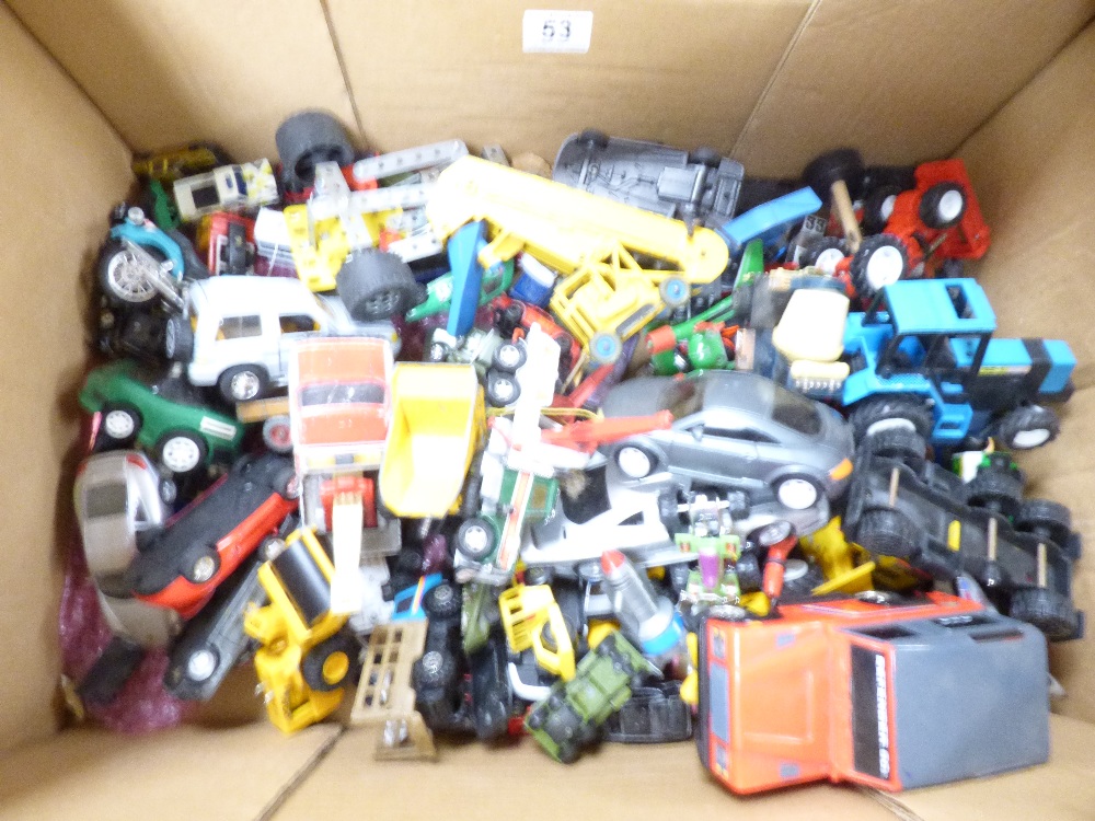 A QUANTITY OF VINTAGE MATCHBOX AND OTHER TOY VEHICLES - Image 2 of 2