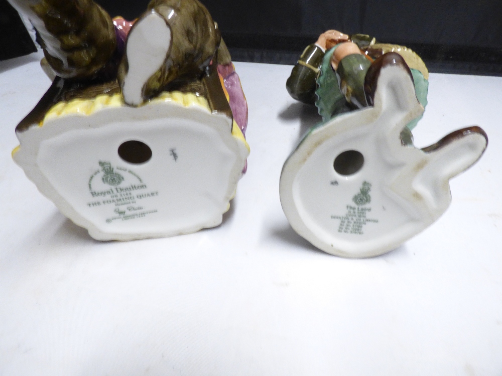 2 ROYAL DOULTON FIGURES - 'THE LORD' REG. HN2361 AND 'THE FOAMING QUART' REG. HN2612 - Image 3 of 3