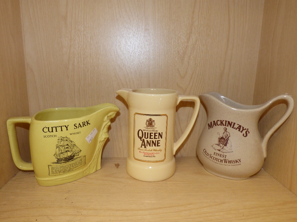 9 BREWERY ADVERTISING PUB WATER JUGS INCLUDING CARLTON WARE, DENBY AND RAPHAEL TUCK 1911 - Image 5 of 9