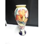 EMMA BOSSOMS MOORCROFT TULIP VASE 36/50 27CMS