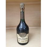 A 1964 BOTTLE OF TATTINGER COMPTE DE CHAMPAGNE - CORK APPEARS INTACT AND BOTTLE FULL TO NECK LEVEL