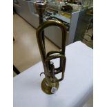 A BRASS TRUMPET BY PREMIER OF LONDON