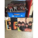 A COLLECTION OF LP VINYL RECORDS FROM 1960'S/70'S AND LATER, INCLUDING THE BEATLES AND MORE