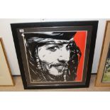 SIGNED PRINT WITH CERTIFICATE OF AUTHENTICITY CAPTAIN JACK BY ALISON LEFLOURT