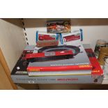 MICRO SCALEXTRIC (MCLAREN MERCEDES ) BOXED HORNBY WITH TRAIN RELATED TOYS