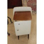 1950S/60S RETRO BEDSIDE DESK ON SPLAYED LEGS