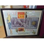 METRO-GOLWYN-MAYER PRESENTS AN ALBERT ZUGSMITH PRODUCTION 'GIRLS IN TOWN' FRAMED POSTER