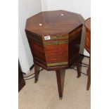 GEORGE III MAHOGANY WINE COOLER