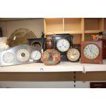 VINTAGE CLOCKS ALL A/F