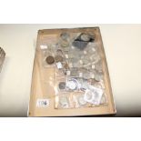 A COLLECTION OF CIRCULATED COINAGE, MOST BEING BRITISH, INCLUDING SHILLINGS, PENNIES AND MUCH MORE