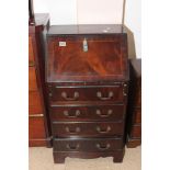 FLAME MAHOGANY SMALL BUREAU