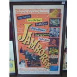 A JAMBOREE MUSIC ADVERTISING POSTER 1957 WARNER BROTHERS