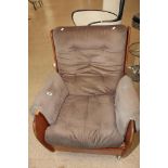A G PLAN MID CENTURY SADDLE BACK CHAIR