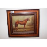 HORSE STUDY OIL ON CANVAS BY FRANK L GEERE 1931-1991
