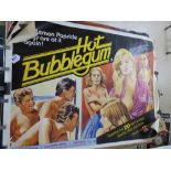 13 QUAD POSTERS INCLUDING HOT BUBBLEGUM