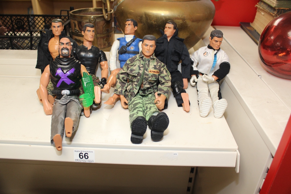 6 ACTION MAN 1990S + 1 OTHER