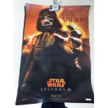 4 STAR WARS EPISODE 3 RISE OF THE LORD VADER POSTERS