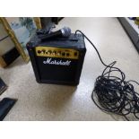 A BOXED MARSHALL AMPLIFIER MODEL MG10CD