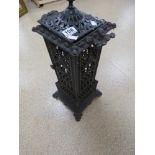 A CAST IRON VERITAS STOVE, 62CM HIGH