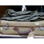 MILITARY SUITCASE AND MILITARY PARKER JACKET