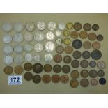 BAG OF ASSORTED CIRCULATED COINAGE