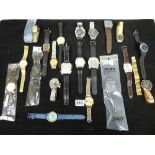 LARGE COLLECTION OF ASSORTED MODERN WRISTWATCHES