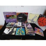 A COLLECTION OF 7 INCH AND 12 INCH ALBUMS/RECORDS/VINYL
