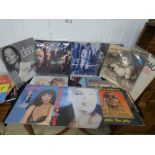 QUANTITY OF 12 INCH ALBUMS AND SINGLES