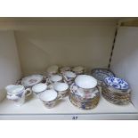 A COLLECTION OF ASSORTED CERAMIC TEA SETS, INCLUDING DRESDEN, AYNSLEY, ROYAL DOULTON AND MORE