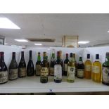 QUANTITY OF EIGHTEEN BOTTLES OF WINE, INCLUDING HAUTETERRE FAUGERES 1983 ACKERMAN BRUT, FONTOUSAL